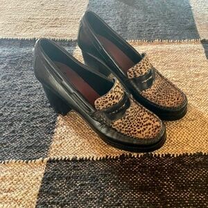 Cheetah Redone Platform Loafers